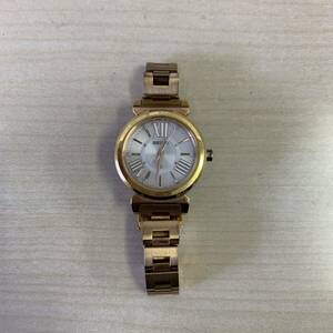 【T0512】SEIKO セイコー 3B51-0AJ0 クォーツ時計 腕時計 ゴールドカラー 金色 稼働 女性用 レディース用 婦人用 ファッション ブランド