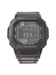 CASIO◆クォーツ腕時計・G-SHOCK/デジタル/ラバー/ブラック/SS/GW-M5610-1BJF