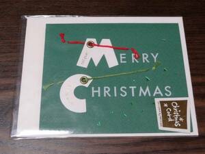 クリスマスカード　メッセージカード　1枚　①