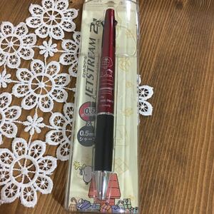 日本製　　スヌーピー ジェットストリーム　　2&1 送料140円 新品 多機能ペン ボールペン　レッド