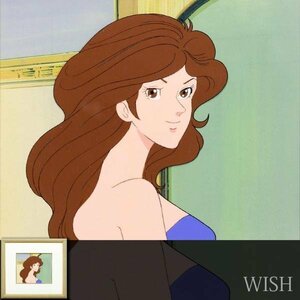 【真作】【WISH】モンキー・パンチ「峰不二子」直筆セル画 ◆ルパン三世・貴重名品 　　〇代表作「ルパン三世」 世界的な人気 #24042969