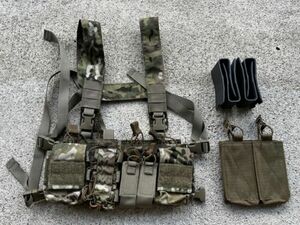 Haley Strategic D3CR Chest Rig Multicam With MP2 Inserts And Mag Wedge 海外 即決