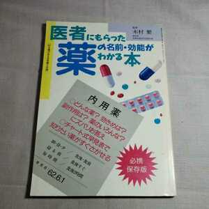 医者にもらった薬の名前・効能がわかる本　87.主婦の友6月号第３付録　