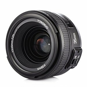 YONGNUO Nikon YN35mm F2N 単焦点レンズ ニコン Fマウント フルサイズ対応 広角 標準レンズD5系列、D4系列、　(shin