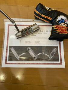 新品 SCOTTY CAMERON NEWPORT2　 Johnny Racer スコッティキャメロン　 ３４インチCOA付き　ヘッドカバー付き