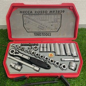 【現状品】『5-294』TENG TOOLS テングツール ソケット ラチェット セット 工具 ケース付き