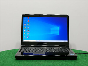 中古/15型/ノートPC/Windows10/500GB/4GB/i3-M330/FMV　NF/G50 Office搭載/HDMI/無線WIFI/テンキー