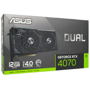 ASUS製グラボ DUAL-RTX4070-12G PCIExp 12GB [管理:1000027191]