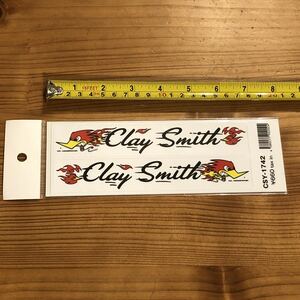 クレイスミス デカール フレーミン clay smith mooneyes ムーンアイズ 好きの方にも 抜きデカール デカール ステッカー シール 炎