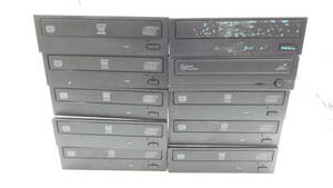 訳あり DVDマルチドライブ 各メーカー 10個セット Panasonic SW830 SAMSUNG SH-216 LITEON DH-16ACSH SATA 中古動作品(A27)