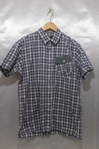 BEDWIN ベドウィン 半袖ボタンシャツ 日本製 サイズL チェック トップス メンズ