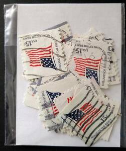 アメリカ・普通切手・１９７５年シリーズ（マクヘンリー旗）【使用済】（３０枚）