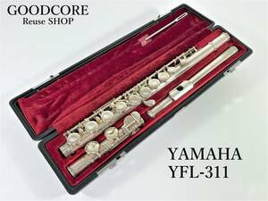 YAMAHA ヤマハ SILVER シルバー YFL-311 YFL311 フルート ケース付属●R601175