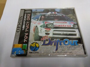 即決有！新品未開封　ネオジオCD　NEOドリフト アウトネオドリフトアウト Neo Drift Out　NEOGEOCD 未使用 送料込