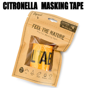 バグアウトテープ　虫よけマスキングテープ シトロネラの香り 50mm×7m クライムシーンテープ