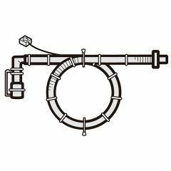 シャープ部品：延長用ふろ水ホースセット＜長さ5m＞/2103600656洗濯機用