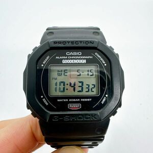 A2405-2-21 １円スタート クオーツ　稼働品　CASIO　カシオ　G-SHOCK　ジーショック　メンズ腕時計　ブラック　DW-5600VT