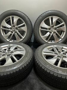 185/60R15 BRIDGESTONE/VRX2 20年 トヨタ 170系 シエンタ ハイブリット 純正 15インチ 5.5J +39 100 5H スタッドレス バリ山 4本