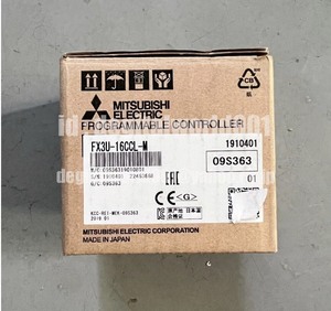 新品【代引★Ｔ番号領収書★税込 東京発】三菱電機 PLC FX3U-16CCL-M CC-Linkシステムマスタ【６ヶ月保証】