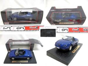 ●カ-モデル《 Alfa　Romeo Lpider（1995）》(Silver Edition /S=1:18)［ケ-ス付・新品］●