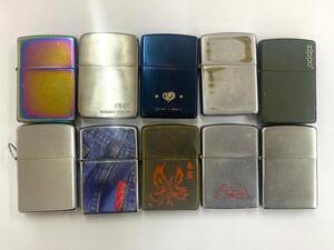 Zippo ジッポ/ジッポー ライター オイルライター 喫煙具 まとめて 10個 ジャンク ④ ※商品説明欄に画像有