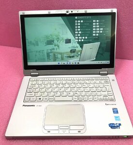 YNC08#ACアダプター付きレッツノート 使用少 タッチパネルCF-AX3EDCTS Corei5 SSD256 Windows11 Office2021