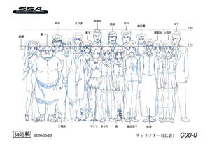 129枚　設定資料集　ロケットガール　 　/ 検: 　アニメスタッフ用制作素材　settei