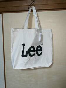 格安☆Lee（リー） キャンバス トートバッグ　Lee Riders　エコバッグ　お買い物バッグ　新品・正規品　BK