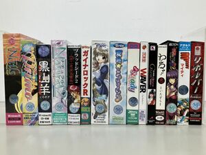 ゲームソフトまとめ売り/処分品/アダルトPCゲーム15点/CD-ROM/成年向 18禁 Windows/起動未確認/未開封品有/酒々井店出荷・同梱不可【M119】