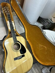 TA-782☆170サイズ☆ YAMAHA FG-300D ヤマハ ウエスタン 白濁 アコギ ギター ケース付 