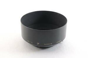 L2879 ニコン Nikon メタルレンズフード NIKKOR 55mm / 1.2 F刻印 スナップ式 カメラレンズアクセサリー