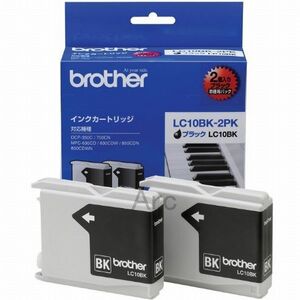 brother 純正 LC10BK 黒2個 MFC 5860CN 880CDN/CDWN 870CDN/CDWN 860CDN 850CDN/CDWN 650CD/CDW 630CD/CDW