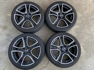 ★O.Z RACING / オーゼットレーシング / ADRENALINA アドレナリーナ / 205/45R17 / 7J-4H / PCD100 / +42 / BMW MINI等 / 4本セット★　