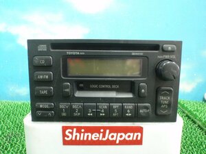 ★　JZS160　トヨタ　アリスト　純正　CD　カセット　オーディオ　86120-14860　22261JJ