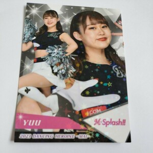 即決　2023BBMチアリーダー 舞 ホロパラレルカード 千葉ロッテM☆Splash!! YUU