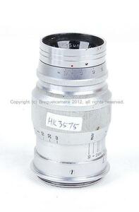 ★良品★SUN Sola M-II 75mm　F3.5　LTM leica L39マウント