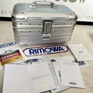 【即決/即納】！美品！TSAロック！ RIMOWA リモワ TOPAS トパーズ ビューティーケース メイクボックス 付属品多数 928.38 本物