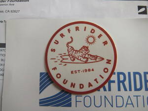 ◆新品U.S.限定サーフライダー【Surfrider　Foundation】ロゴ1984Stickerステッカー限定◆
