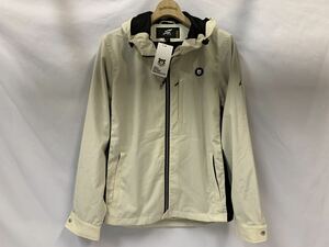 未使用 新品タグ付 HYOD365 PARKA framea ヒョウドウ 春夏ジャケット M アイボリー H3J004S2100M バイクジャケット [4-40] 105/808D