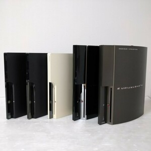 PS3 本体 まとめ売り 5台セット CECHA00 CECHH00 MG CECH-2500A LW CECH-2000A CECH-2500A プレステ3 PlayStation3 動作未確認