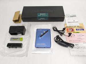 ■SONY WM-EX677 WALKMAN カセット ウォークマン テープ プレーヤー ジャンク