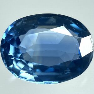 1.5ctUP!!［天然サファイア1.555ct］A 約7.7×6.0mm ルース 裸石 sapphire コランダム corundum 宝石 ジュエリー BJ1/BJ1 テDG0