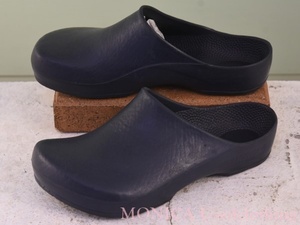 MK277◆ドイツ製【ビルケンシュトック BIRKENSTOCK】園芸サンダル サボ 紺 レディース 24cm 