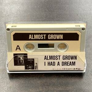 1205M ザ・ビートルズ 研究資料 ALMOST GROWIN & I HAD A DREAM カセットテープ / THE BEATLES Research materials Cassette Tape