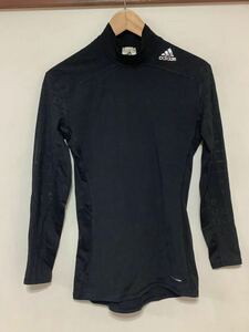 な1368 adidas アディダス 長袖コンプレッション M ブラック TECHFIT climawarm アンダーウェア インナーシャツ