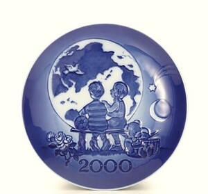 ROYAL COPENHAGEN(ロイヤルコペンハーゲン) The Millennium Plate　2000　ミレニアムプレート 827825AA596Q