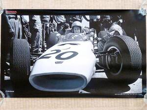 ホンダ製ポスター RA271 1964年F1ドイツGP ホンダF1初参加
