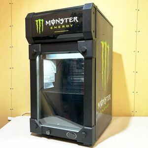 #D23A モンスターエナジー IDW 飲料クーラー G-BABY-CB25NAx 動作確認済み Monster Energy 冷蔵庫 23.5L 室内使用 三菱 冷蔵ショーケース