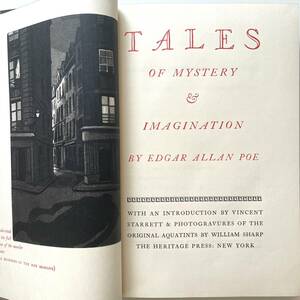 【希少本】Tales of Mystery & Imagination A エドガー アラン ポー A.Edgar Allan Poe テイルズオブミステリー アンド イマジネーション