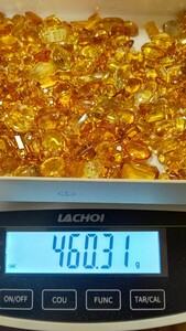 シトリンルース大量出品！中宝研ソ付1点8.681ct+ソ無ルース約460.31g/2,301.55ct 合計約2,310.231ct！